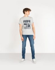 Pepe Jeans Jeansy "Hatch Regular" | PM205895DH74 | Hatch Regular | Mężczyzna | Niebieski. Niebieskie jeansy męskie Pepe Jeans, z bawełny. W wyprzedaży za 249.00 zł.