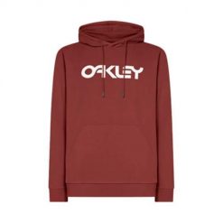 Bluza z kapturem Oakley B1B PO 2.0. Czerwone bluzy męskie Oakley, m, bez wzorów, casualowe, bez ramiączek, z kapturem. Za 251.00 zł.