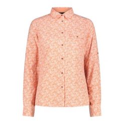 Koszula damska CMP. Brązowe koszule damskie CMP, bez wzorów, z materiału, sportowe, bez kołnierzyka, bez ramiączek. Za 257.50 zł.