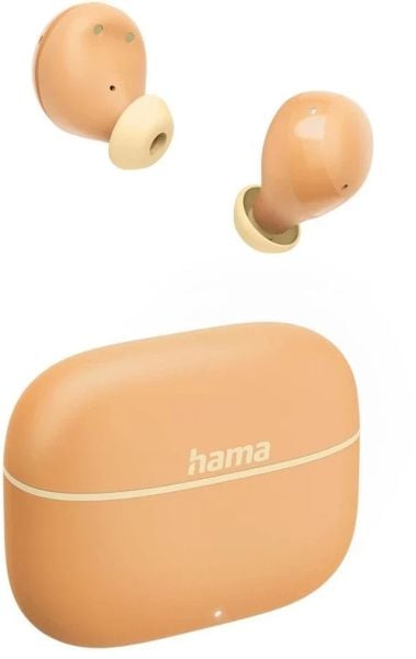 Hama Freedom buddy II pomarańczowe. Brązowe słuchawki bezprzewodowe Hama. Za 82.16 zł.