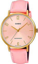 Zegarek Casio Zegarek marki Casio model LTP-VT01 kolor Różowy. Akcesoria damski. Sezon: Cały rok NoSize. Czerwone zegarki damskie Casio. Za 158.34 zł.