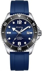 Zegarek męski Fiyta DGA33002.WLL niebieski. Niebieskie zegarki męskie Fiyta, bez wzorów. Za 1,350.00 zł.