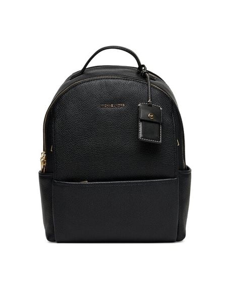 MICHAEL Michael Kors Plecak Sable 30T5G3XB2L Czarny. Czarne plecaki damskie MICHAEL Michael Kors, bez wzorów, ze skóry. Za 1,089.00 zł.