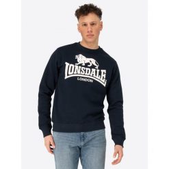 Bluza Lonsdale Go Sport. Białe bluzy męskie Lonsdale, m, bez wzorów, casualowe, bez ramiączek, bez kaptura. Za 242.00 zł.