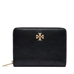 Portfel Tory Burch. Czarne portfele damskie Tory Burch. Za 984.99 zł.