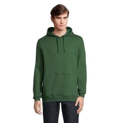 Bluza z kapturem Sol's Snake. Niebieskie bluzy damskie SOL'S, s, bez wzorów, z bawełny, bez ramiączek, z kapturem. Za 146.00 zł.
