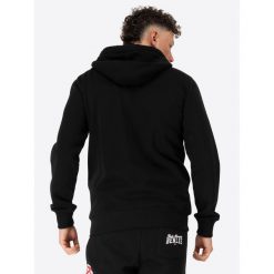 Bluza z kapturem i zamkiem błyskawicznym Benlee Mills. Czarne bluzy męskie Benlee, m, bez wzorów, bez ramiączek, z kapturem. Za 274.50 zł.