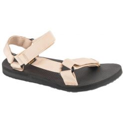 Sandały Teva Original Universal Sandals 1004006-WPPP beżowy. Brązowe sandały męskie na lato, bez wzorów, z materiału, klasyczne, bez zapięcia. W wyprzedaży za 373.25 zł.