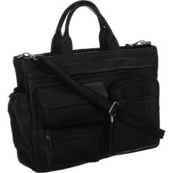 Torba na laptopa czarna LAP-15604-NDM-NL BLA. Czarne torby na laptopa damskie NO BRAND, bez wzorów, ze skóry. Za 386.00 zł.