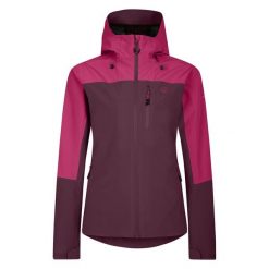 Kurtka Wodoodporna Damska Mountain Series. Czerwone kurtki sportowe damskie Dare 2B, m, bez wzorów, z materiału, bez ramiączek, z kapturem, trekkingowe. Za 141.99 zł.