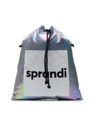 Sprandi Worek BSD-S-073-00-07 Srebrny. Szare torebki do ręki damskie Sprandi, bez wzorów, z materiału, bez dodatków. Za 99.99 zł.