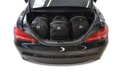 Torby Do Bagażnika Mercedes-Benz Cla Coupe 2013-2018 4Szt Kjust. Czarne torby podróżne damskie KJUST, bez wzorów, z kauczuku. Za 1,234.00 zł.