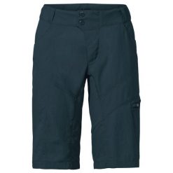 Spodenki damskie VAUDE Tamaro II. Niebieskie szorty damskie Vaude, bez wzorów. Za 469.20 zł.