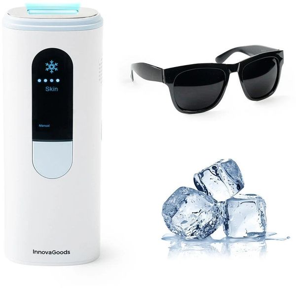 Depilator IPL z funkcją chłodzenia i akcesoriami Kulepil InnovaGoods. Depilatory InnovaGoods. Za 265.51 zł.
