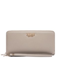 Portfel Guess. Brązowe portfele damskie Guess. Za 294.99 zł.