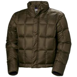 Kurtka puchowa Helly Hansen Arc Down. Brązowe kurtki męskie Helly Hansen, xs, bez wzorów, z poliamidu, bez kaptura. Za 1,574.00 zł.