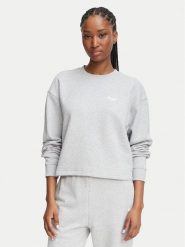 HUGO Bluza Damaswee_B 50571605 Szary jasny Loose Fit. Szare bluzy damskie Hugo, xs, bez wzorów, z bawełny, bez ramiączek, bez kaptura. Za 349.99 zł.