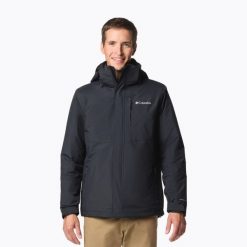 Kurtka ocieplana męska Columbia Element Blocker III Interchange. Czarne kurtki męskie Columbia, m, bez wzorów, z puchu, sportowe, bez kaptura. Za 779.99 zł.