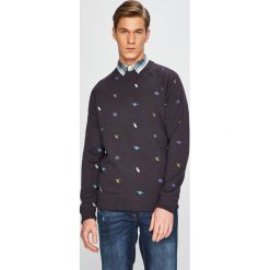 Blend - Bluza. Niebieskie bluzy męskie Blend, l, bez wzorów, z bawełny, bez ramiączek, bez kaptura. W wyprzedaży za 59.90 zł.