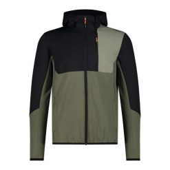 Kurtka z kapturem CMP. Zielone kurtki męskie CMP, bez wzorów, sportowe, z kapturem. Za 403.50 zł.