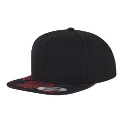 Czapka Z Daszkiem Roses Snapback Cap. Czarne czapki damskie FLEXFIT, bez wzorów, z materiału. Za 113.99 zł.