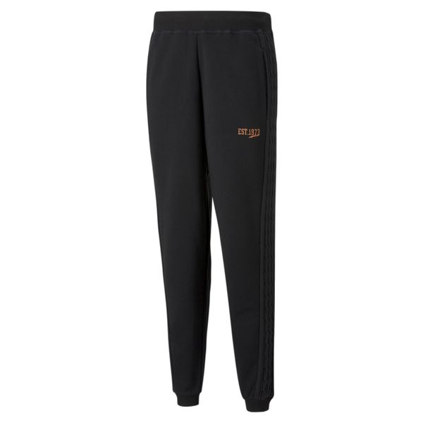 Spodnie sportowe męskie Puma Scoreboard. Czarne spodnie sportowe męskie Puma, l, bez wzorów, z dresówki. Za 353.99 zł.