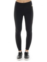 Legginsy damskie Leone 1947 Gold Studs z elastycznego nylonu ze złotym logo. Czarne legginsy damskie LEONE 1947 APPAREL, bez wzorów, z bawełny. Za 206.29 zł.