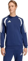 Adidas Bluza męska adidas Tiro 26 League Sweat Crew granatowo-biała KF5816 S. Białe bluzy męskie Adidas, m, bez wzorów, bez ramiączek, bez kaptura. Za 171.71 zł.