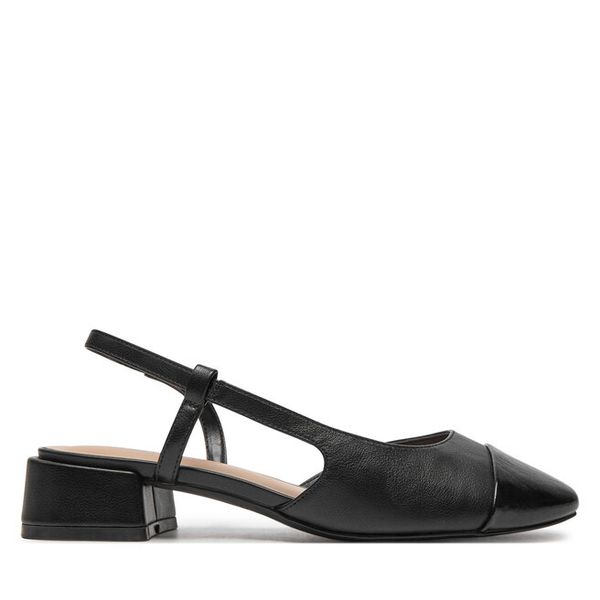 Czółenka Call It Spring. Czarne czółenka damskie Call it Spring, bez wzorów, bez obcasa, bez zapięcia. Za 149.99 zł.