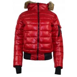 Kurtka turystyczna damska Geographical Norway Bassima. Czerwone kurtki sportowe damskie Geographical Norway, l, bez wzorów, z poliamidu, bez ramiączek, bez kaptura. Za 312.00 zł.