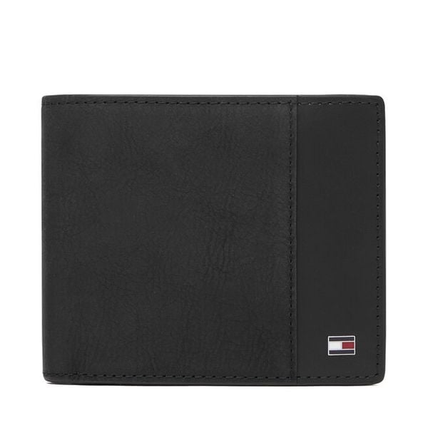 Portfel Tommy Hilfiger. Czarne portfele męskie Tommy Hilfiger, bez wzorów. Za 314.99 zł.