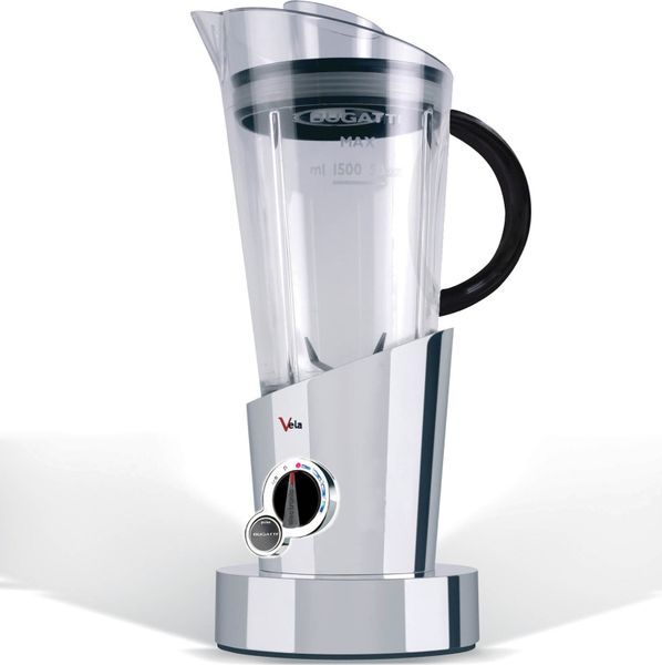 Blender Vela Evolution 1,5 l stalowy. Szare blendery Casa Bugatti. Za 1,099.00 zł.