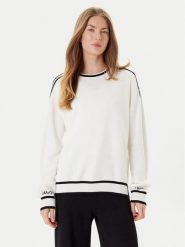 Liu Jo Sweter TF5230 MS59L Écru Regular Fit. Swetry nierozpinane damskie Liu Jo, l, bez wzorów, z wiskozy, bez kołnierzyka, bez ramiączek. Za 469.99 zł.