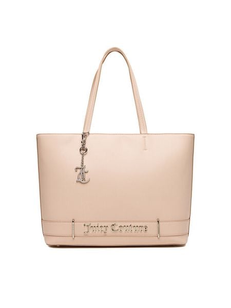 Juicy Couture Torebka CEO-BEJXT8840WVP Różowy. Czerwone shopperki damskie Juicy Couture, bez wzorów, z materiału, bez dodatków. Za 369.99 zł.