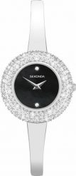 Zegarek Sekonda Zegarek damski Sekonda 40630 CYRKONIE srebrny. Szare zegarki damskie Sekonda, srebrne. Za 520.00 zł.
