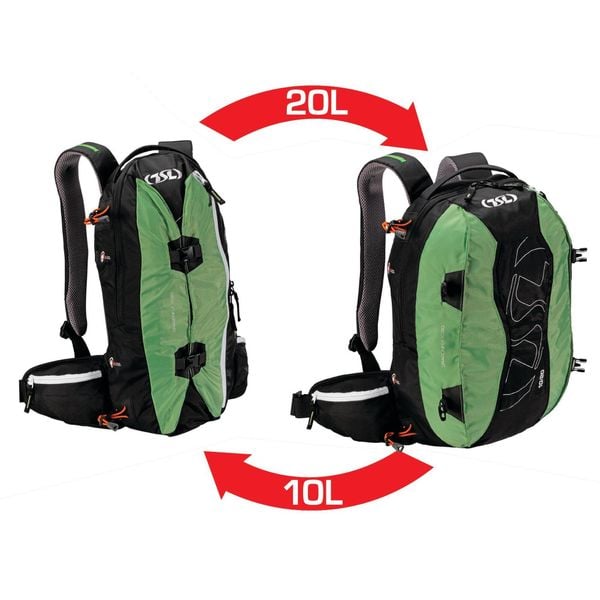 Regulowany plecak TSL Dragonfly. Czarne plecaki damskie TSL, bez wzorów, sportowe. Za 474.00 zł.