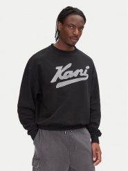 Karl Kani Bluza Varsity Palm PD00005661 Czarny Regular Fit. Czarne bluzy męskie Karl Kani, m, bez wzorów, z bawełny, bez ramiączek, bez kaptura. Za 189.99 zł.