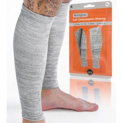 Rękawy uciskowe na łydki na ból piszczeli (para, XXL). Brązowe bielizna sportowa damska AZENGEAR, l, bez wzorów, do biegania. Za 64.99 zł.