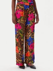 LOLA CASADEMUNT Spodnie palazzo MS2514015 Kolorowy Wide Leg. Spodnie materiałowe damskie LOLA CASADEMUNT, bez wzorów, z materiału. Za 392.99 zł.