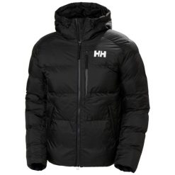 Kurtka z kapturem Helly Hansen Active Winter. Czarne kurtki męskie Helly Hansen, na zimę, bez wzorów, z puchu, sportowe, z kapturem. Za 1,295.45 zł.