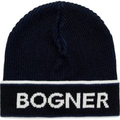 Czapka BOGNER QUENTIN. Niebieskie czapki męskie Bogner, bez wzorów, z dzianiny. Za 270.00 zł.