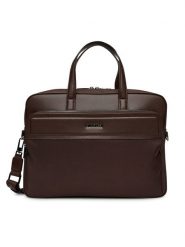 Gino Rossi Torba na laptopa 05A11192-1 Brązowy. Brązowe torby na laptopa damskie Gino Rossi, bez wzorów, z materiału. Za 279.99 zł.