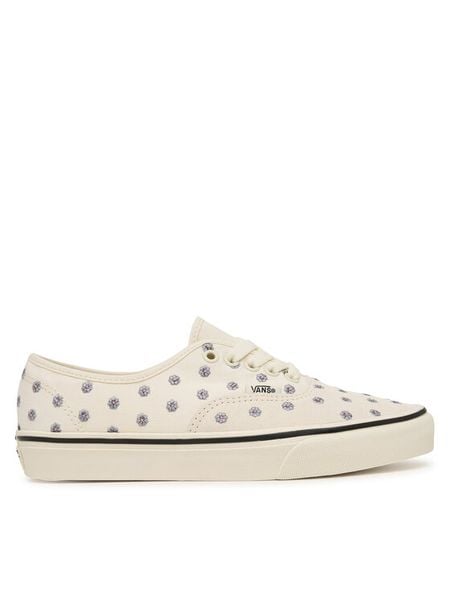 Vans Tenisówki Authentic VN000EADCD31 Écru. Białe trampki i tenisówki damskie Vans, bez wzorów, z materiału, bez zapięcia. Za 247.99 zł.