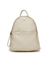 DeeZee Plecak MDP-S-002-04 Beżowy. Brązowe plecaki damskie DeeZee, bez wzorów, ze skóry. Za 119.99 zł.