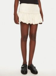 Herskind Spódnica mini Laja 5459185 Écru Regular Fit. Spódnice damskie Herskind, bez wzorów, z syntetyku, mini. Za 519.99 zł.