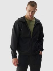 4F Bluza treningowa regular szybkoschnąca męska - szara XXL. Szare bluzy sportowe męskie 4F, m, bez wzorów, z dzianiny, z kapturem, do biegania. W wyprzedaży za 139.99 zł.