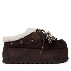 Śniegowce Steve Madden. Brązowe śniegowce damskie Steve Madden, bez zapięcia. Za 729.99 zł.