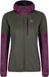 Kurtka skiturowa damska Montura Alpha Evo Jacket - sage green/wine red. Czerwone kurtki sportowe damskie Alpha Industries, bez wzorów, bez ramiączek, bez kaptura. Za 939.33 zł.