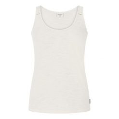 Damski tank top Protest Impulses. Białe topy damskie Protest, bez wzorów, bez kołnierzyka, bez ramiączek. Za 173.00 zł.