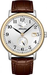 Zegarek męski Adriatica A8256.1223A brązowy. Brązowe zegarki męskie Adriatica, bez wzorów. Za 2,880.00 zł.